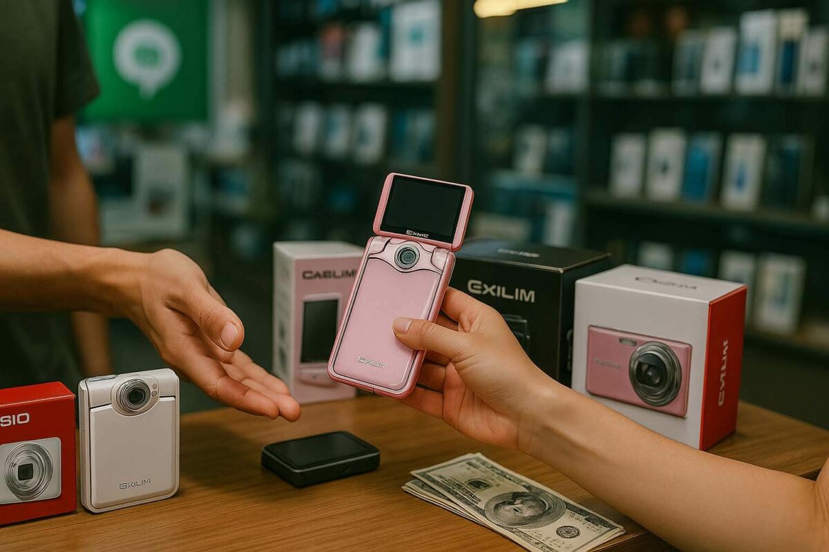 CASIO EXILIM TR 系列收購，台中台南高雄到店現金成交